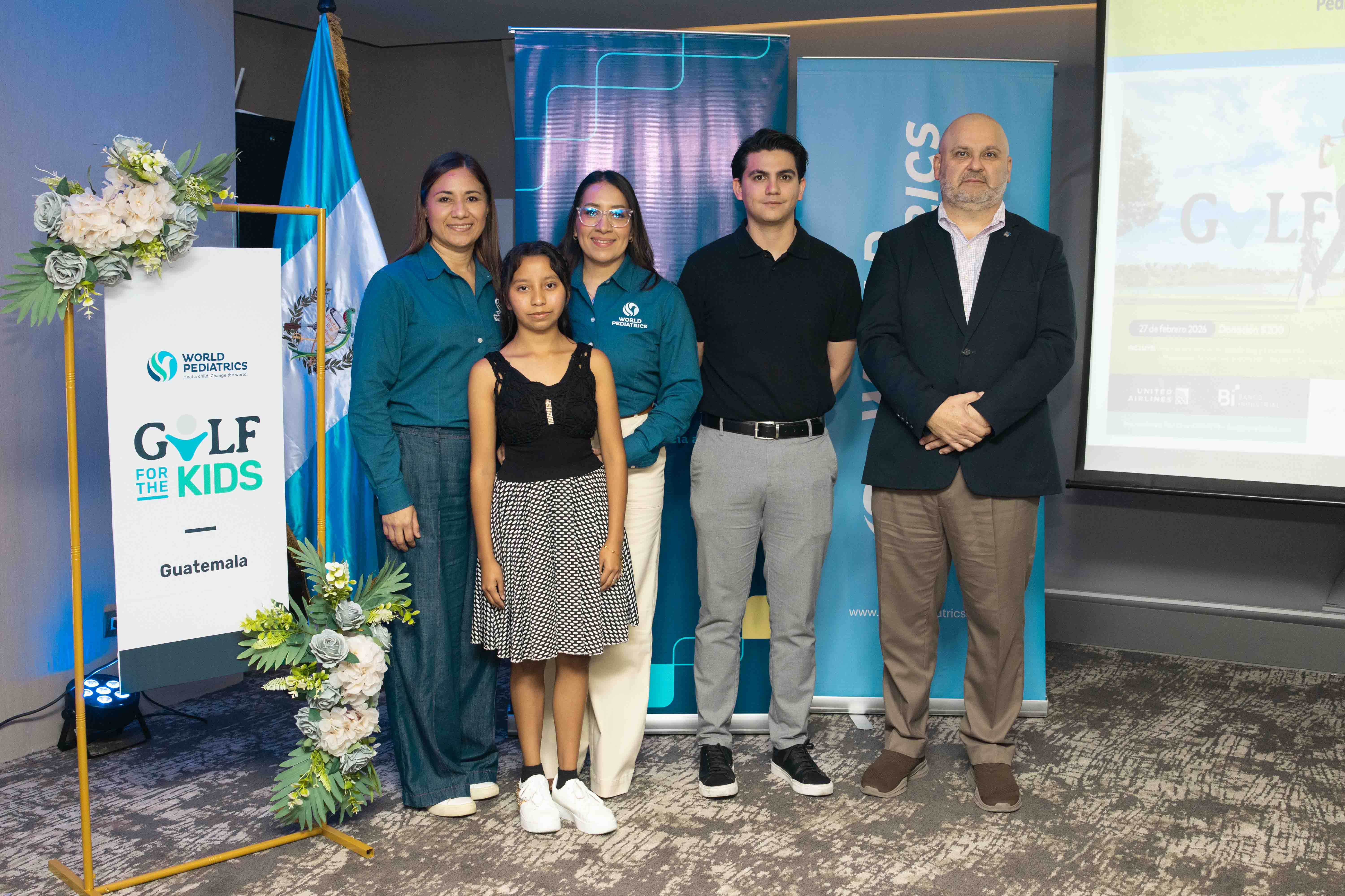 World Pediatrics organiza primer torneo "Golf for the Kids" para financiar cirugías pediátricas urgentes en Guatemala